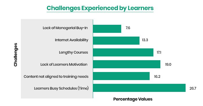 challenges experienced by learners